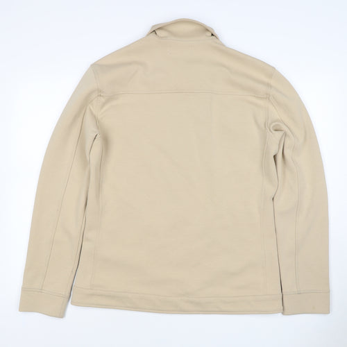 Tailored Athlete Men’s Beige L Full Zip Stretch Jacket