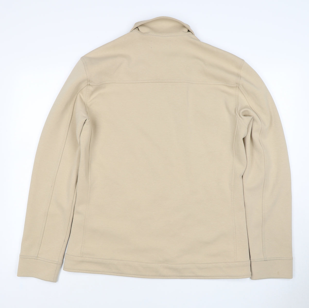 Tailored Athlete Men’s Beige L Full Zip Stretch Jacket
