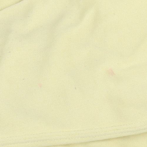 Polo Ralph Lauren Women Yellow S Pullover Logo Crew Neck Sweatshirt