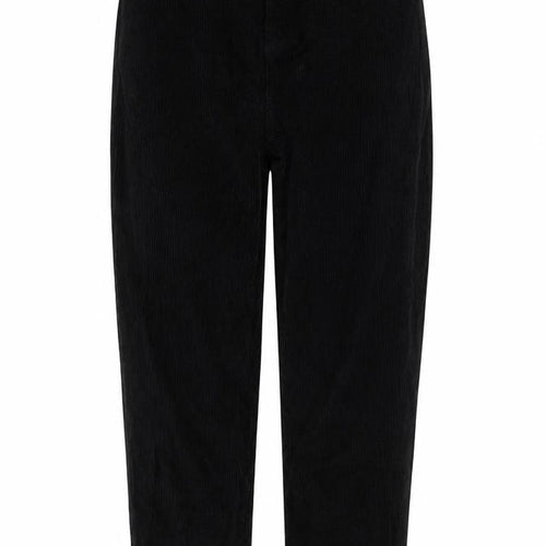 BDG Urban Outfitters Women Black Corduroy Mom Trousers UK 12 W30 L30