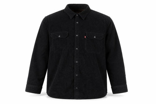 Levi's Men Black XL Jackson Worker Corduroy Button Jacket