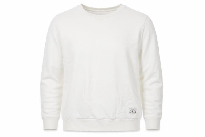 Jack Wills Women’s Ivory M Pullover Crew Neck Logo Sweatshirt