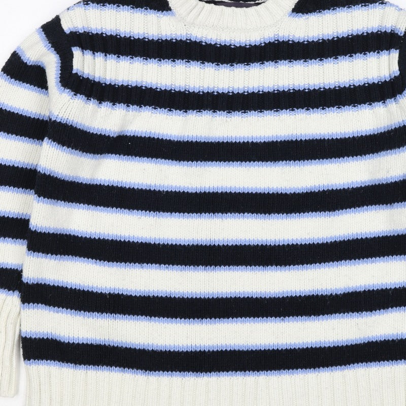 Additional view of Marks and Spencer Women’s Multicoloured S Striped Chunky Knit Jumper