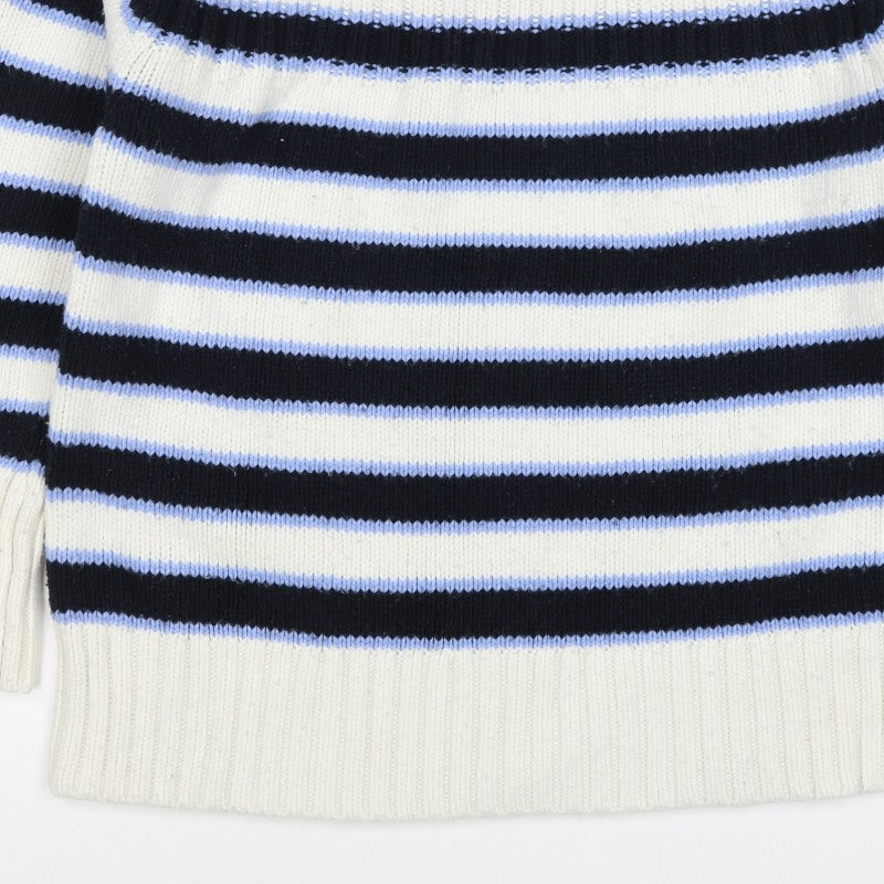 Additional view of Marks and Spencer Women’s Multicoloured S Striped Chunky Knit Jumper