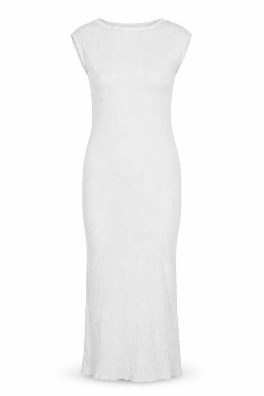 Marks & Spencer Women Silver Size 12 Metallic Knit Bodycon Maxi Dress