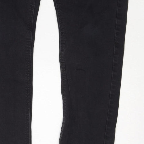 Next Women’s Black Skinny Jeans W32 Regular Stretch Denim