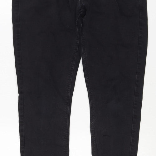 Next Women’s Black Skinny Jeans W32 Regular Stretch Denim