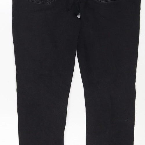 Next Women’s Black Skinny Jeans W32 Regular Stretch Denim