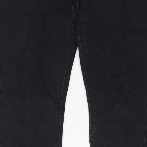 Next Women’s Black Skinny Jeans W32 Regular Stretch Denim
