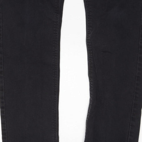 Next Women’s Black Skinny Jeans W32 Regular Stretch Denim