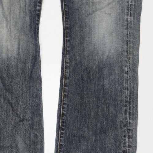 Levi's Men's Blue 527 Slim Bootcut Jeans W34 L30 Medium Wash