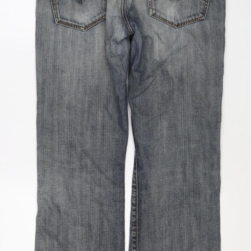 Levi's Men's Blue 527 Slim Bootcut Jeans W34 L30 Medium Wash