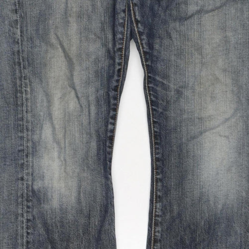 Levi's Men's Blue 527 Slim Bootcut Jeans W34 L30 Medium Wash