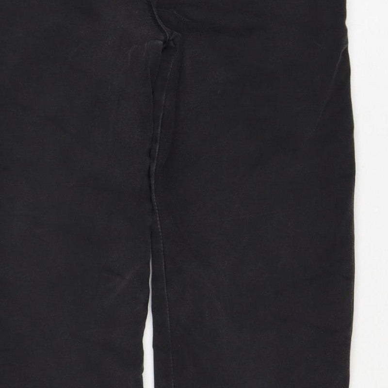 Next Women Black Size 8 Regular Sculpt Pull-On Stretch Jegging Jeans