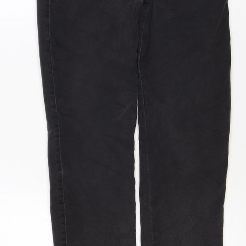 Next Women Black Size 8 Regular Sculpt Pull-On Stretch Jegging Jeans