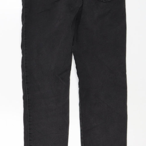 Next Women Black Size 8 Regular Sculpt Pull-On Stretch Jegging Jeans