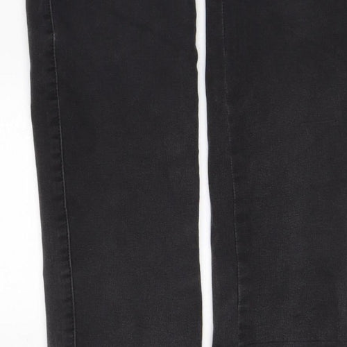 Next Women Black Size 8 Regular Sculpt Pull-On Stretch Jegging Jeans