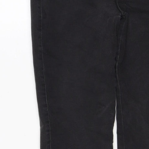 Next Women Black Size 8 Regular Sculpt Pull-On Stretch Jegging Jeans