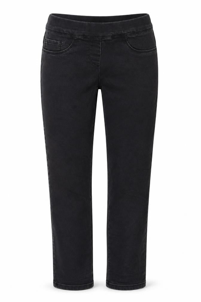 Next Women Black Size 8 Regular Sculpt Pull-On Stretch Jegging Jeans