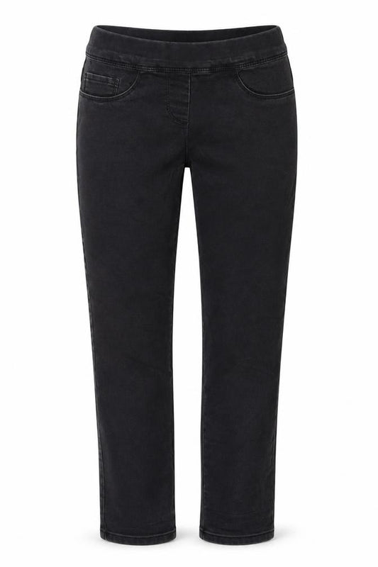 Next Women Black Size 8 Regular Sculpt Pull-On Stretch Jegging Jeans
