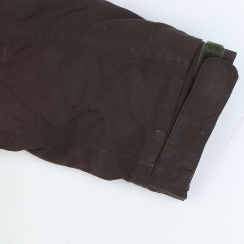 The North Face Men’s Brown M HyVent Down Hooded Parka Jacket