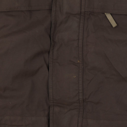 The North Face Men’s Brown M HyVent Down Hooded Parka Jacket
