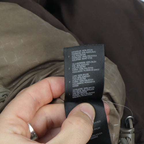 The North Face Men’s Brown M HyVent Down Hooded Parka Jacket