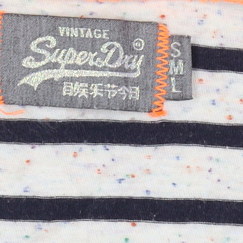 Superdry Women’s Multicoloured S Striped Racerback Pocket Tank Top