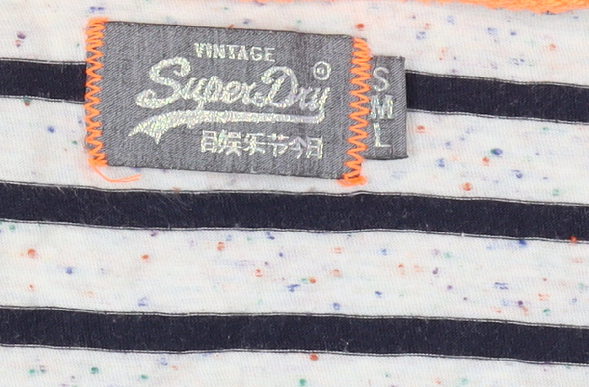 Superdry Women’s Multicoloured S Striped Racerback Pocket Tank Top
