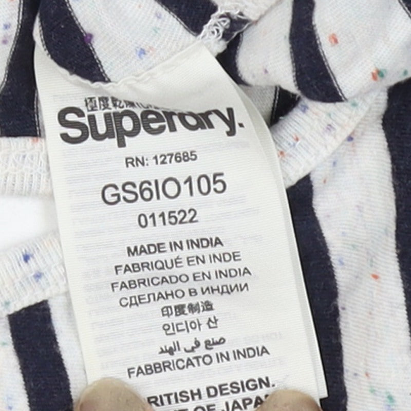 Superdry Women’s Multicoloured S Striped Racerback Pocket Tank Top