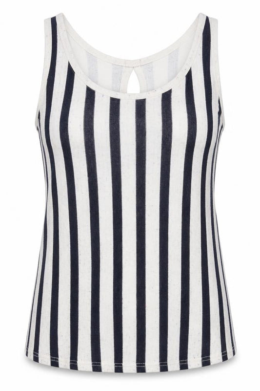Superdry Women’s Multicoloured S Striped Racerback Pocket Tank Top