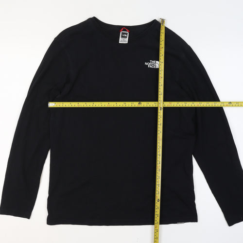 The North Face Men's Black M Long Sleeve Graphic Logo T-Shirt