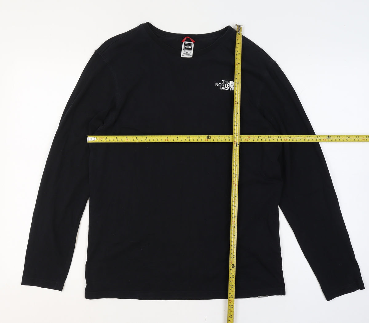 The North Face Men's Black M Long Sleeve Graphic Logo T-Shirt