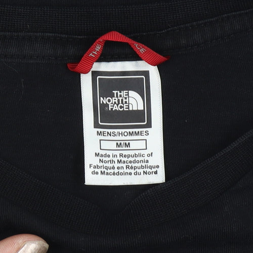 The North Face Men's Black M Long Sleeve Graphic Logo T-Shirt