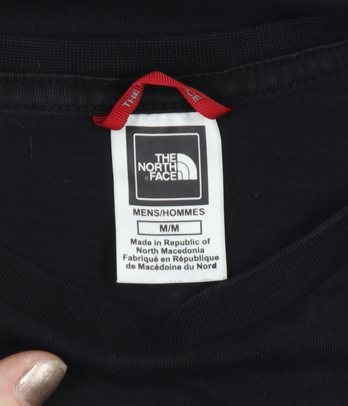 The North Face Men's Black M Long Sleeve Graphic Logo T-Shirt