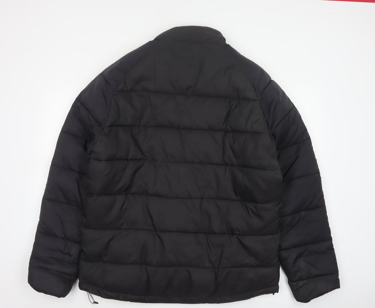 Craghoppers Men’s Black XL Puffer Jacket Quilted Outdoor Full Zip