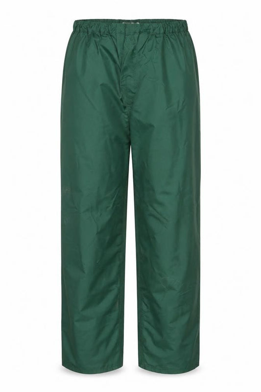 Henri Lloyd Men’s Green Size S Nylon Rain Trousers Ankle Zip Vintage