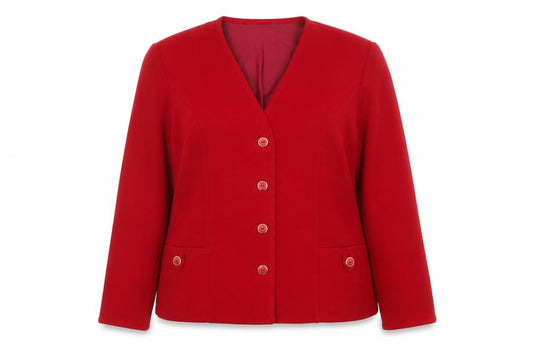 Ladies Pride Women’s Red Size 16 Vintage Tailored Blazer Jacket
