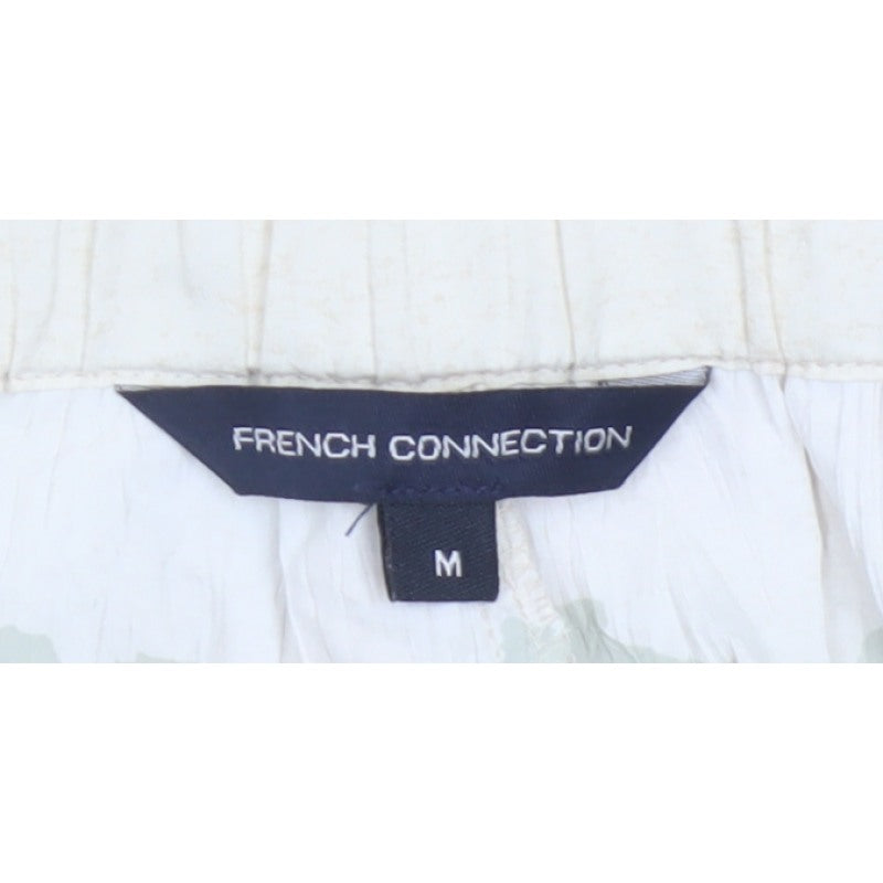 Additional view of French Connection Women’s Multicoloured M Wide-Leg Striped Trousers