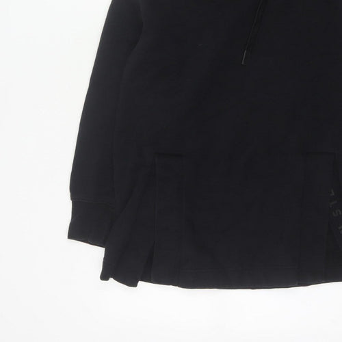 Helen Steele x Dunnes Women’s Black S Pullover Hoodie Logo Pocket