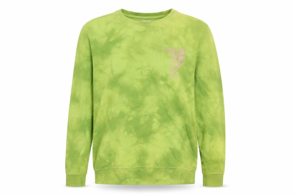 Redefined Rebel Men’s Green L Pullover Sweatshirt Graphic Logo