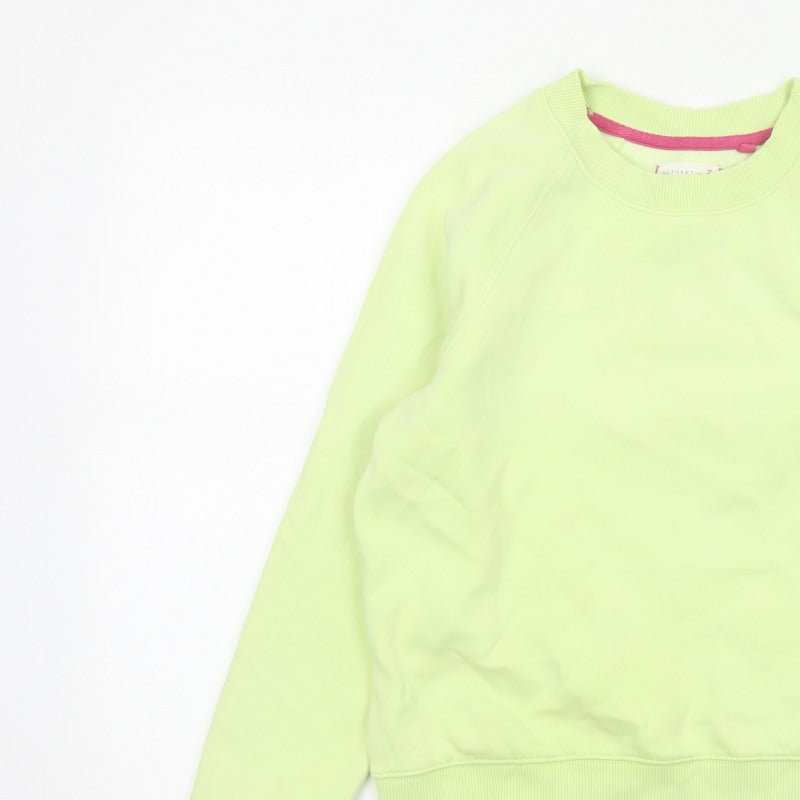 Additional view of Next Women’s Green, size UK 10, Pullover Crew Neck Raglan Sweatshirt