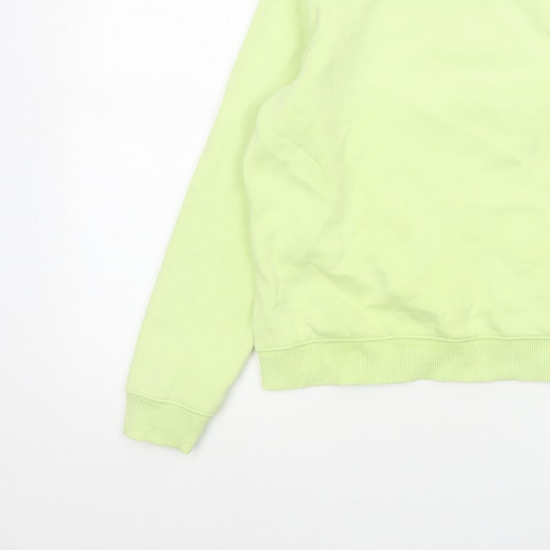 Additional view of Next Women’s Green, size UK 10, Pullover Crew Neck Raglan Sweatshirt