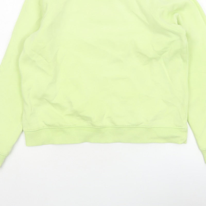 Additional view of Next Women’s Green, size UK 10, Pullover Crew Neck Raglan Sweatshirt