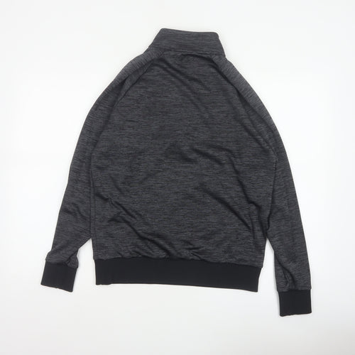 Under Armour Men Grey S ColdGear 1/4 Zip Athletic Sweatshirt