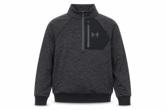 Under Armour Men Grey S ColdGear 1/4 Zip Athletic Sweatshirt