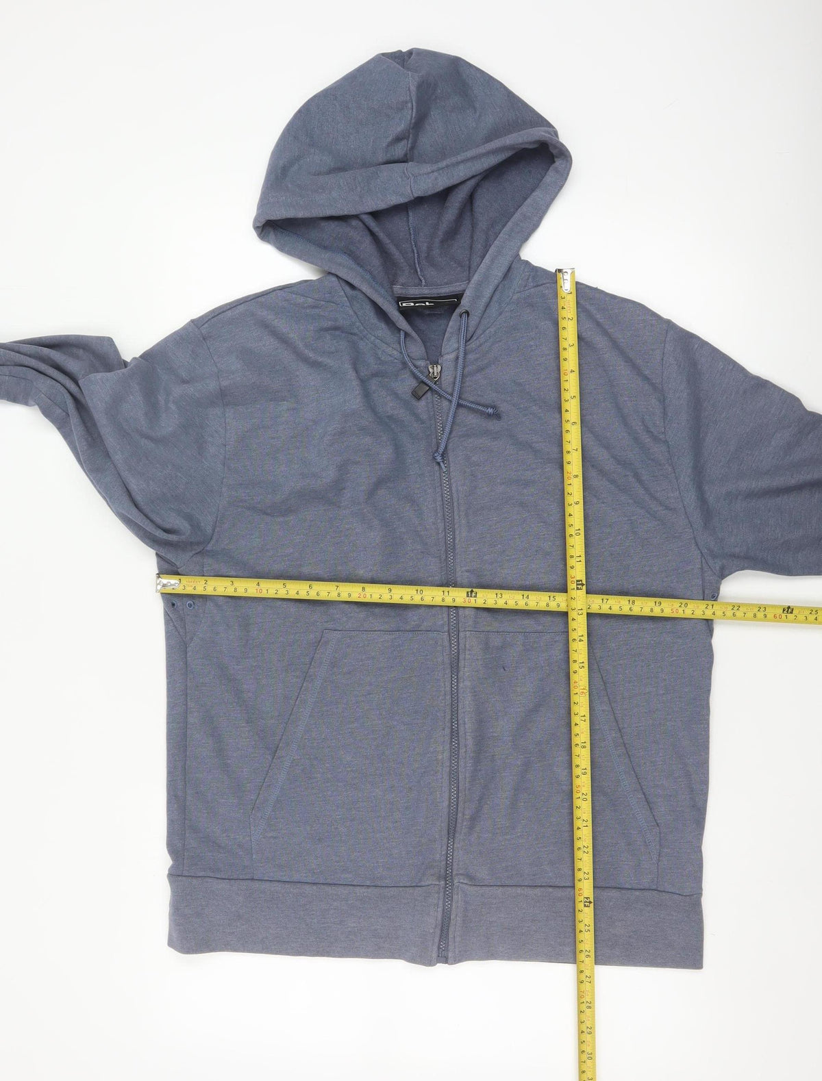 Rohan Men’s Grey M Full Zip Hooded Sweat Jacket Cotton Blend