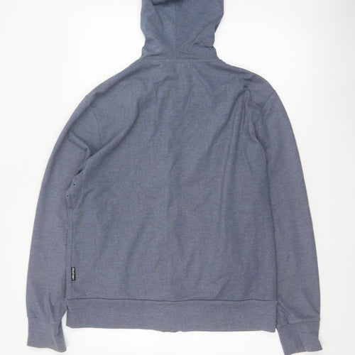 Rohan Men’s Grey M Full Zip Hooded Sweat Jacket Cotton Blend