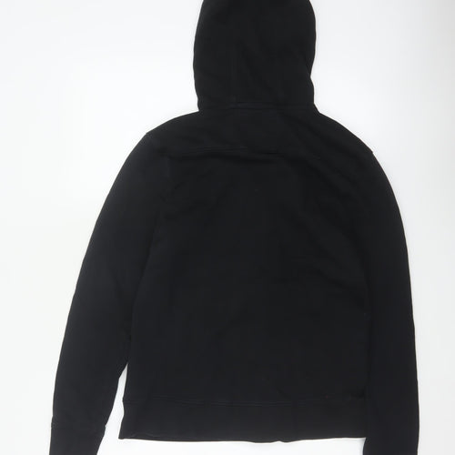 Van Heusen Men’s Black S Full Zip Hooded Cotton Rich Hoodie