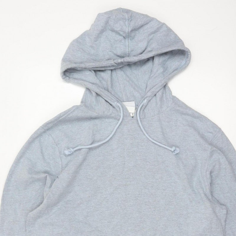 Champion Men’s Grey M Pullover Hoodie Logo Fleece Kangaroo Pocket